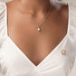 pearl three stone diamond gold pendant, pearl diamond gold pendant, classic pearl pendant, simple pearl and diamond pendant