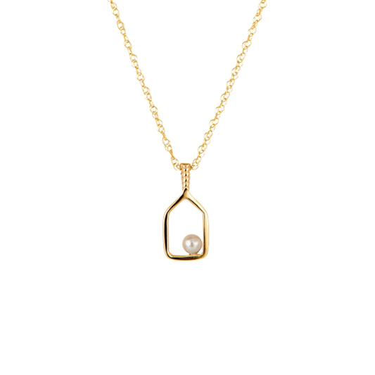 pickleball themed jewelry, gold pickleball jewelry, gold pickleball necklace, pearl pickleball necklaces