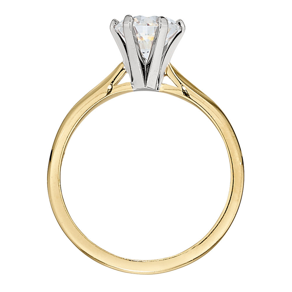 Classic Solitaire Ring Settings, solitaire engagement rings, old fashion engagement rings