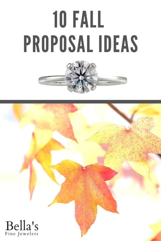 Engagement Rings Tips: 10 Fall Proposal Ideas
