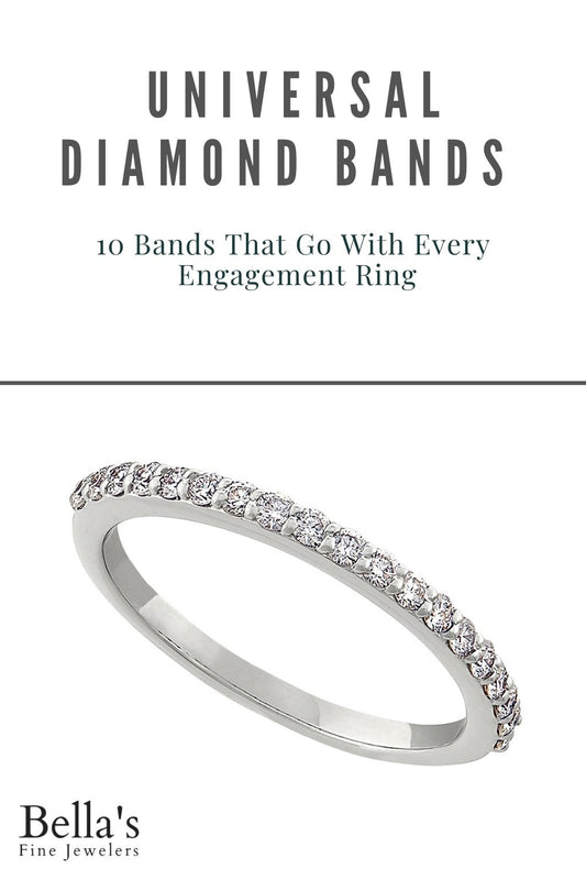 10 Universal Diamond Bands To Go With Any Engagement Ring
