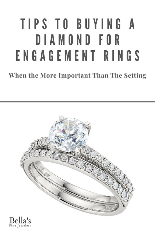 Tips To Engagement Ring Shopping When The Diamond is More Important Than The Setting