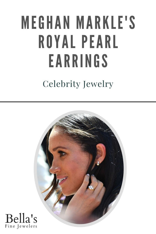 Celebrity Jewelry: Meghan Markle's Royal Pearl Earrings