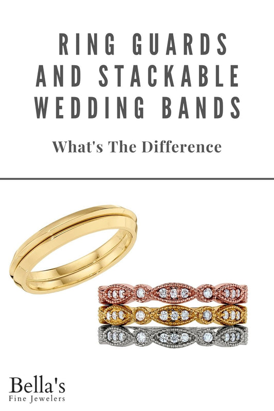 What's The Difference Between a Ring Guards and Stackable Wedding Bands
