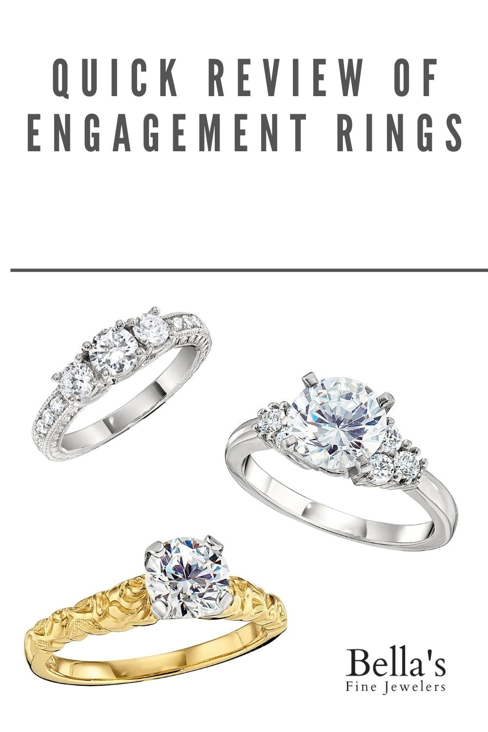 Quick Review of Engagement Ring Styles – Bella's Fine Jewelers