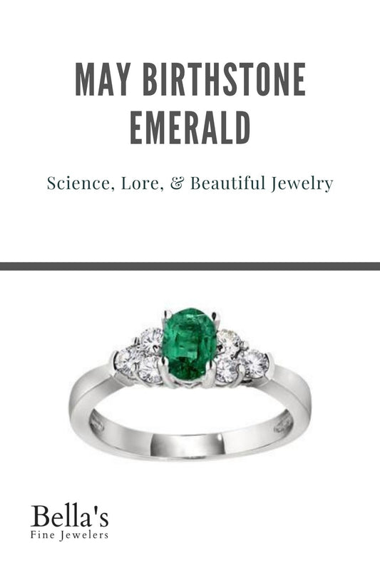 May Birthstone Emerald: Science, Lore, & Beautiful Jewelry