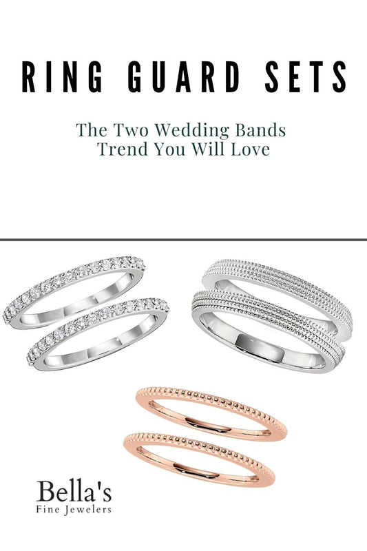 Two Wedding Bands: Ring Guard Styles You Will Love
