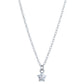 Symbolic Star Diamond Micro Pendant in 14KT