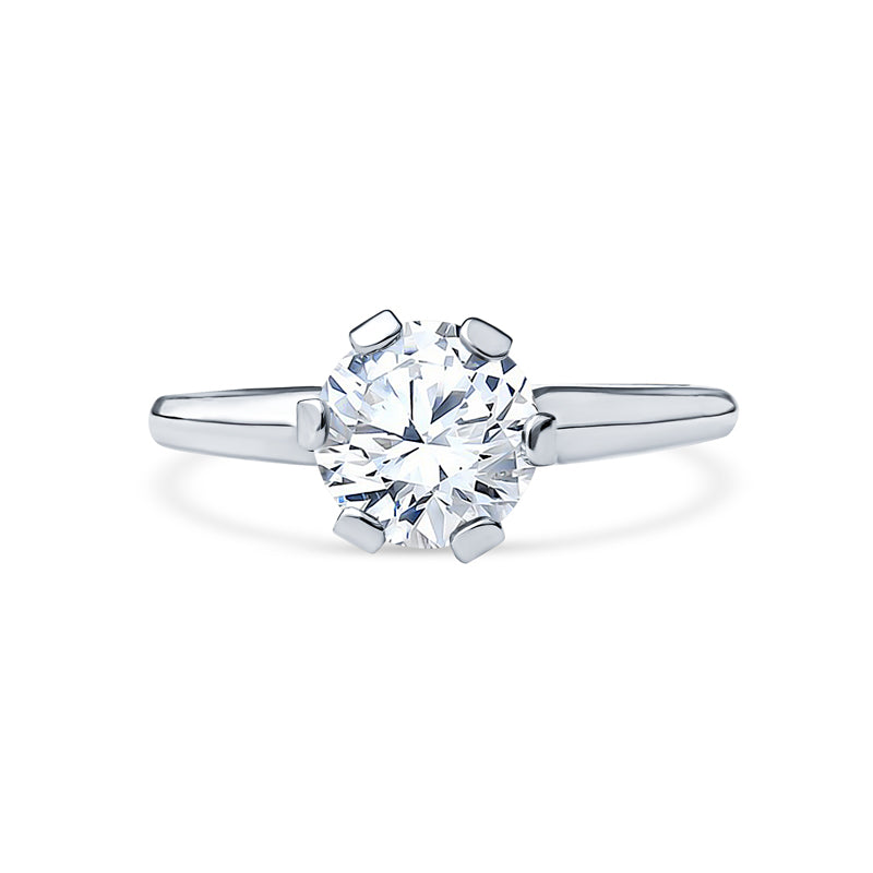 Classic Solitaire Ring Settings, solitaire engagement rings, old fashion engagement rings