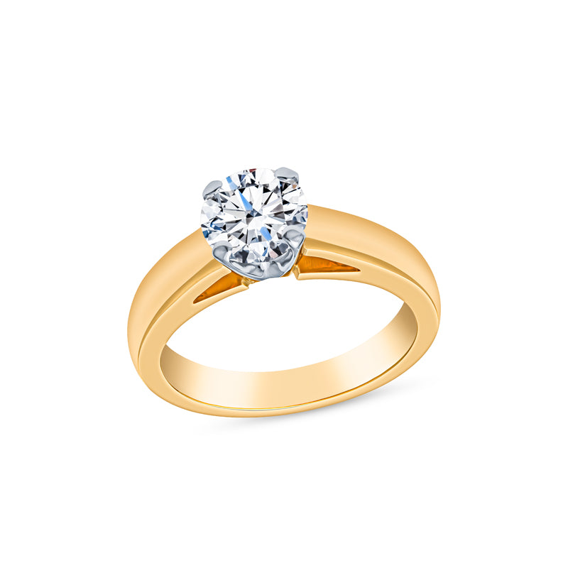 Classic Solitaire Ring Settings, modern solitaire engagement rings, simple engagement rings, plain engagement ring settings