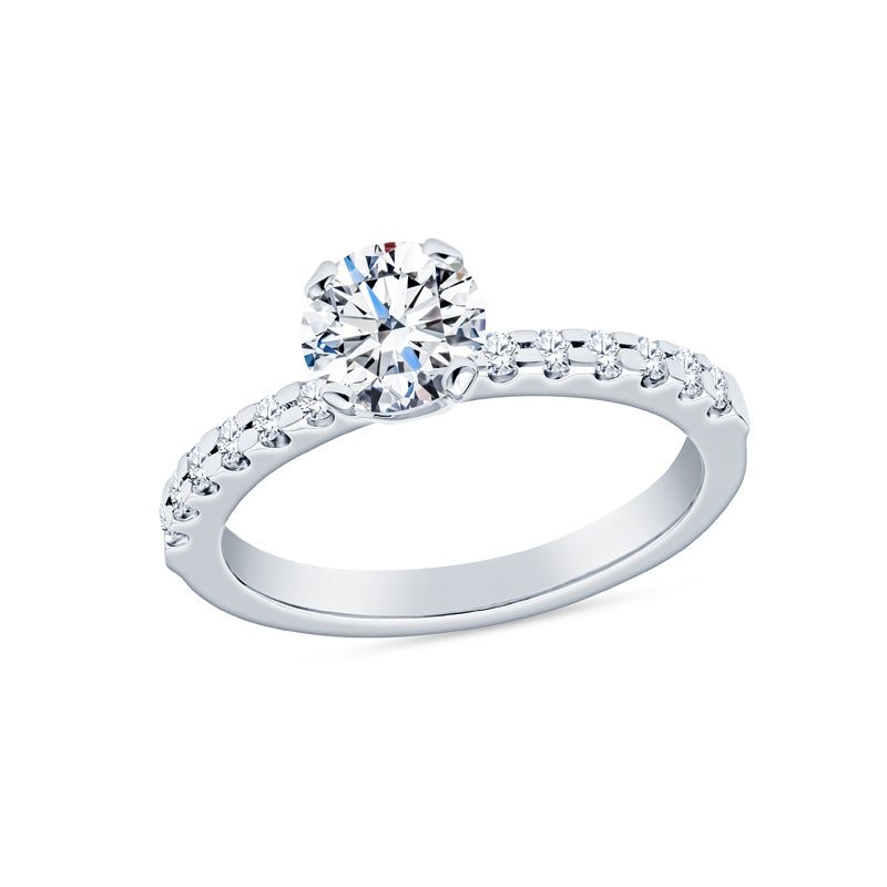 Classic Engagement Rings Diamond Band