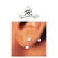 Floating Diamond Earrings made in America by Jabel