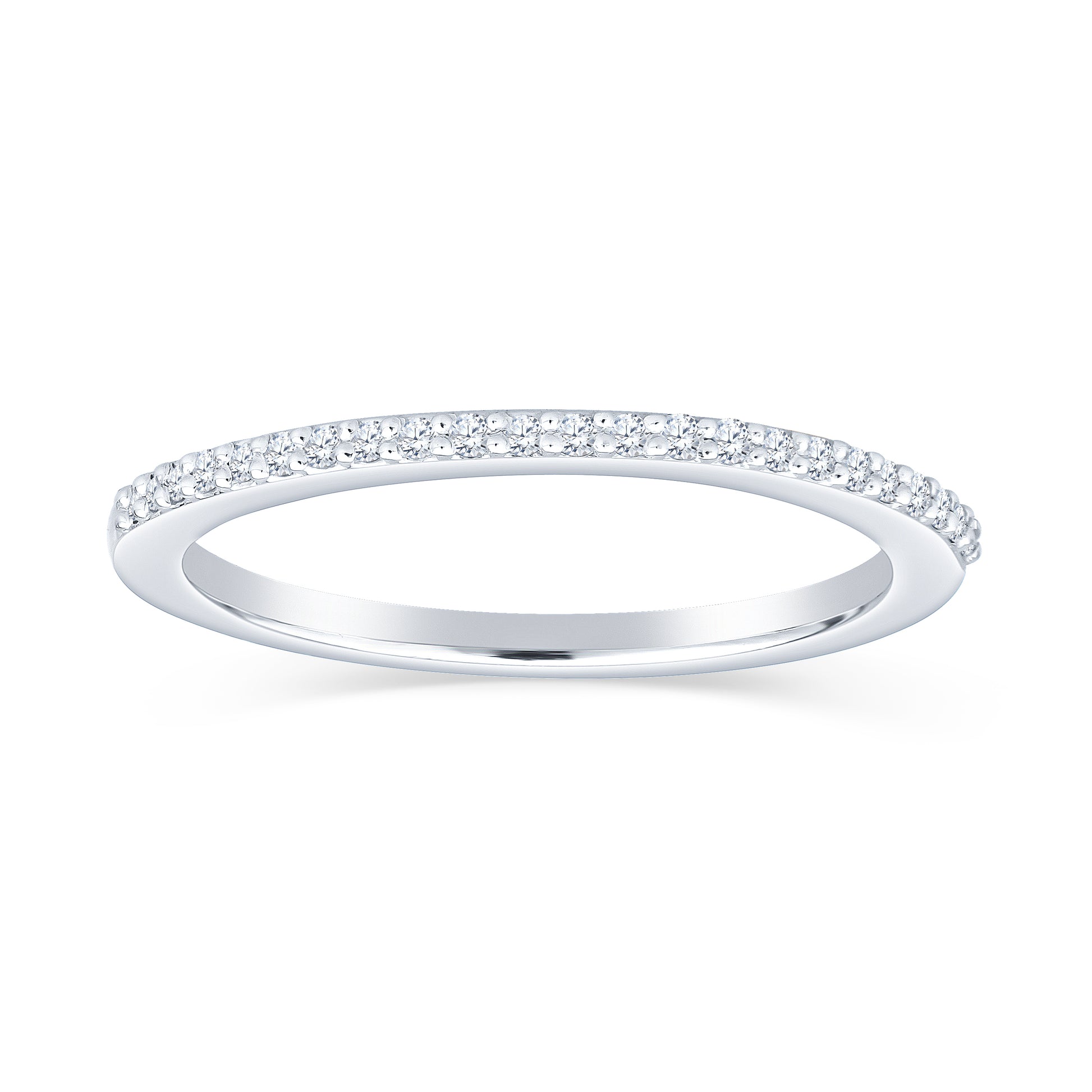 bridal rings, stackable diamond rings, thin diamond band, thin wedding bands