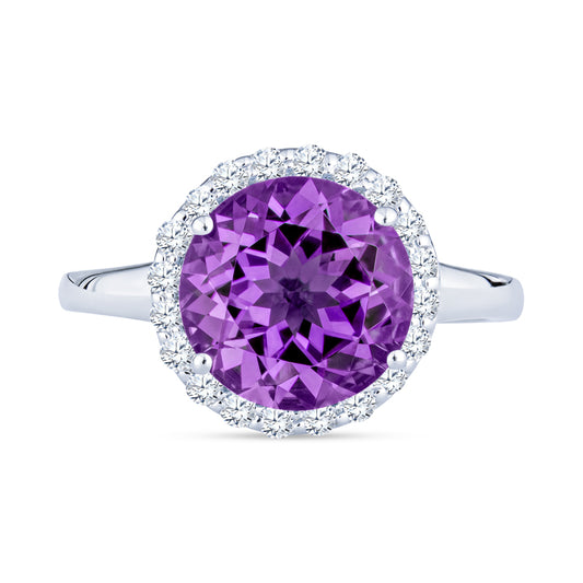 amethyst rings for women