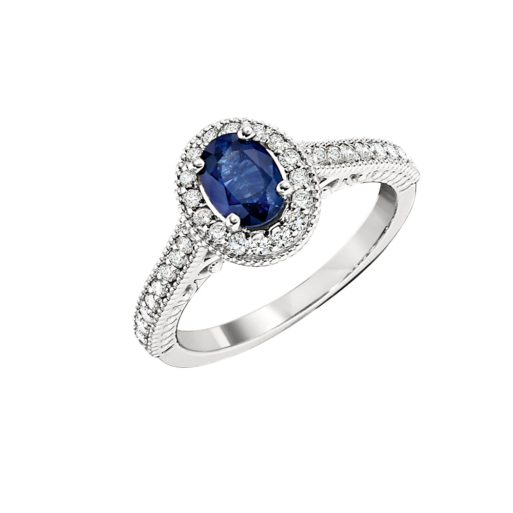 vintage sapphire ring design, sapphire diamond ring, sapphire diamond gold ring, antique style sapphire ring, vintage style sapphire ring