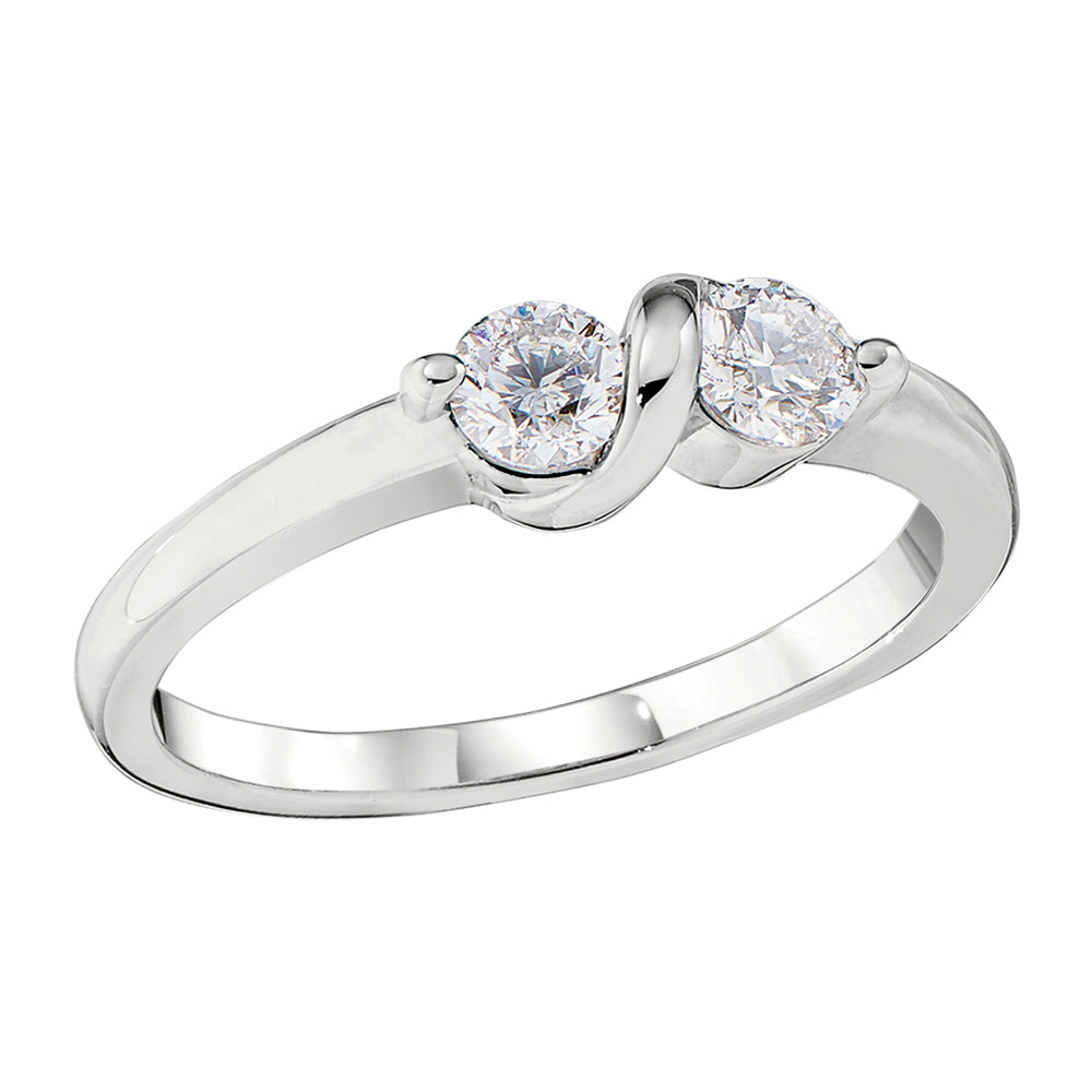 two stone diamond ring, 2 stone diamond ring, diamond two stone rings, diamond two stone jewelry, symbolic diamond jewelry
