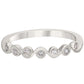 playful stackable wedding bands, bezel wedding bands, nontraditional wedding bands, swirly wedding bands