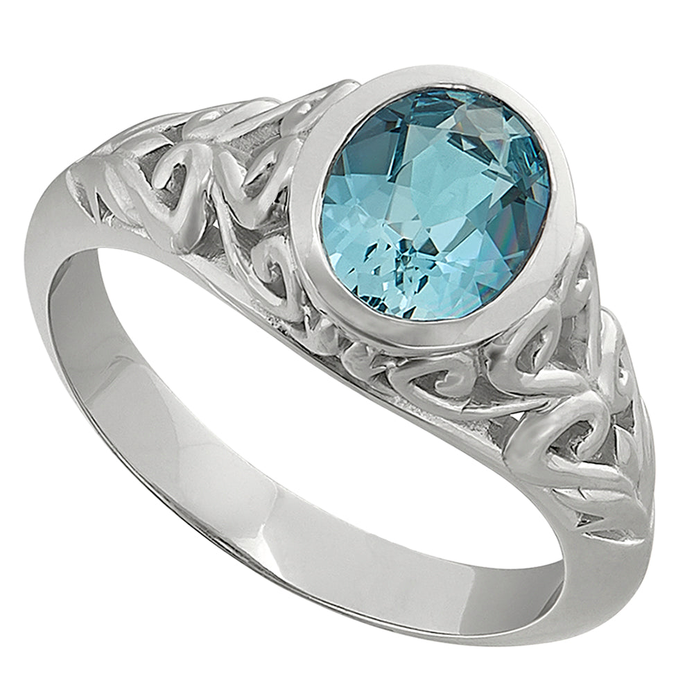 scroll aquamarine ring with bezel, aquamarine birthstone vintage ring, aquamarine birthstone vintage ring, aquamarine diamond ring, aquamarine gold ring