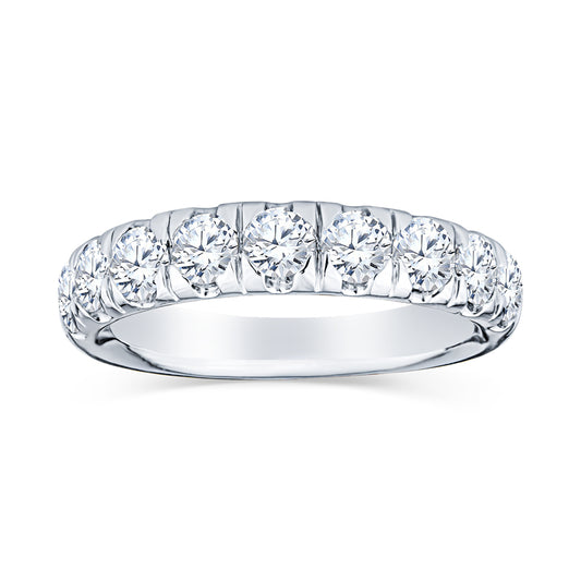 wedding rings for men and women, plain diamond bands, flush diamond bands