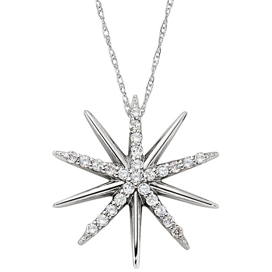 diamond starburst pendant, diamond gold star pendant, gold star jewelry, diamond star jewelry
