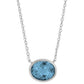 blue topaz side ways necklaces, blue topaz east west necklace, blue topaz bezel necklace, modern blue topaz gold necklace