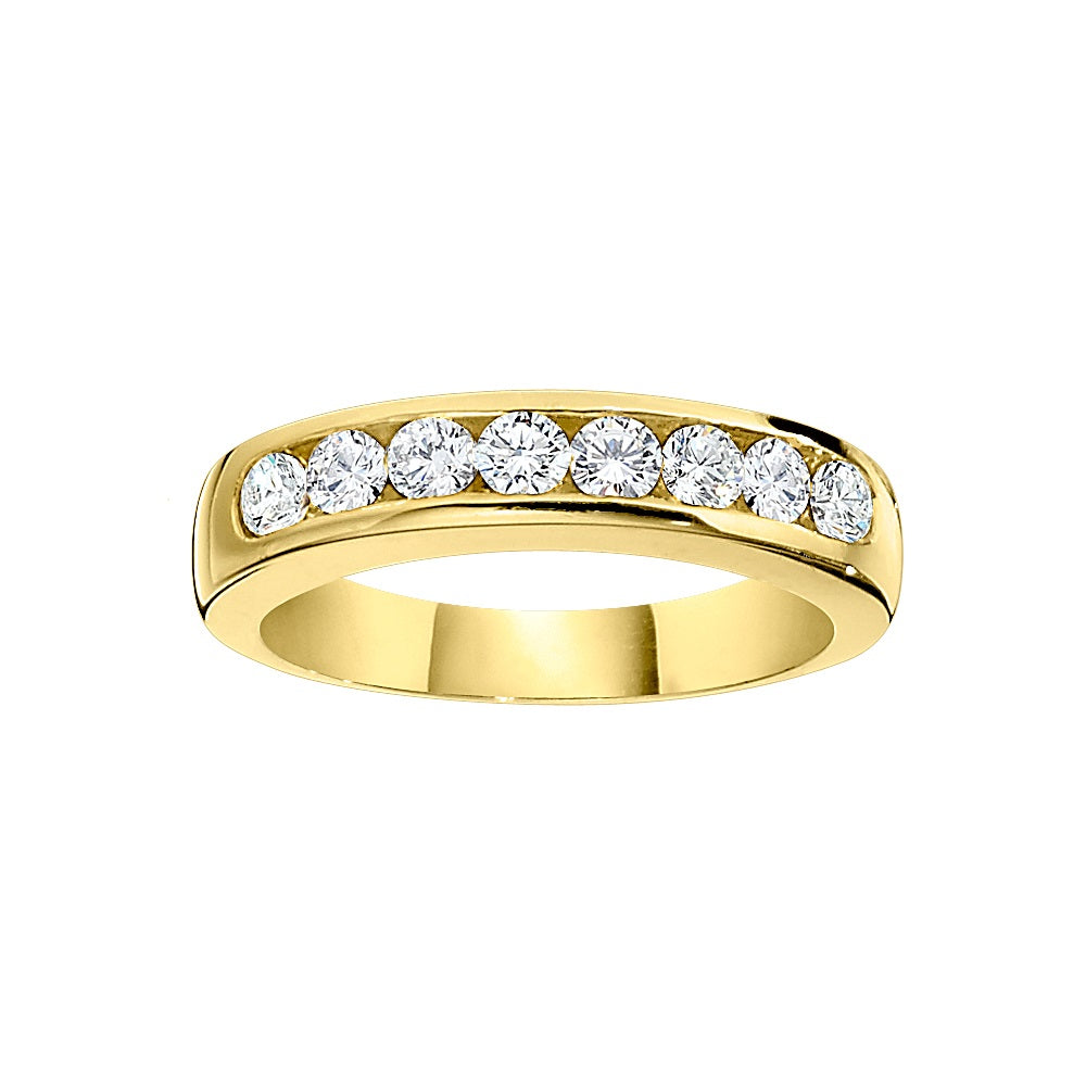 channel wedding band, channel band, gold wedding bands, classic diamond wedding bands, classic diamond bands