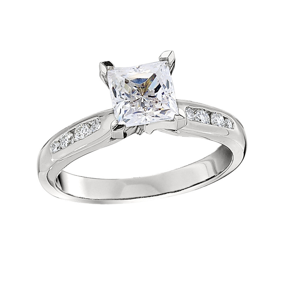 Classic Tapered Channel Set Engagement Rings Bella's Fine Jewelers