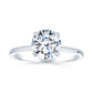 solitaire engagement rings, simple engagement rings,traditional engagement rings, classic engagement rings, round solitaire engagement rings, gold solitaire rings