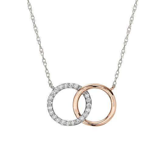 symbolic love jewelry, diamond circle necklace, jewelry symbol meaings, interlocking circle necklace, diamond and gold symbolic jewerly, diamond and gold symbolic necklace
