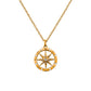 compass necklace, compass pendant, symbolic pendant, diamond pendant, nautical pendants