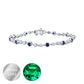 Vintage Style Gemstone and Diamond Bracelet
