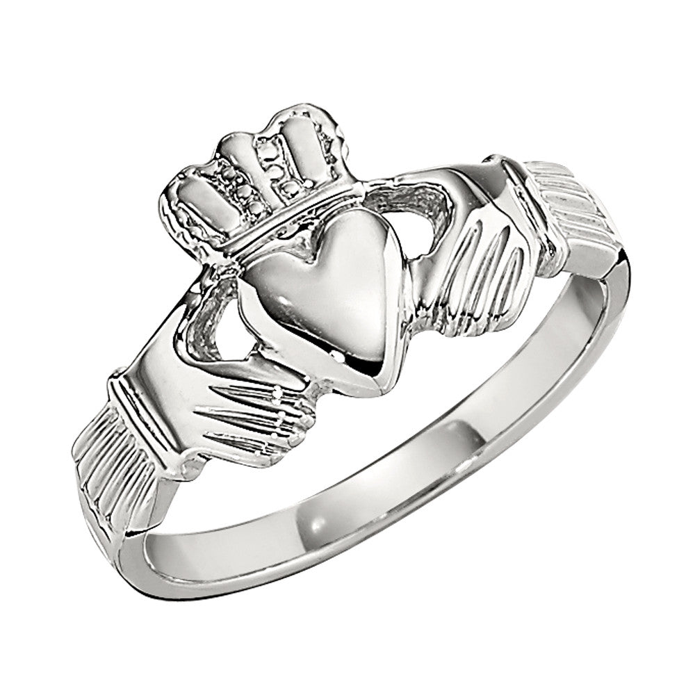 Claddagh Ring, Plain Claddagh, Celtic Jewelry