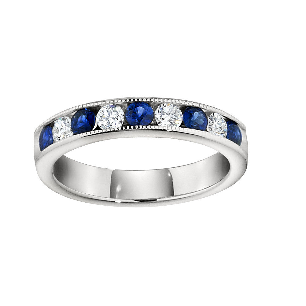 Sapphire Wedding Rings, Gemstone Wedding Bands, diamond and sapphire wedding bands, diamond and sapphire wedding rings, sapphire diamond band, sapphire diamond gold band