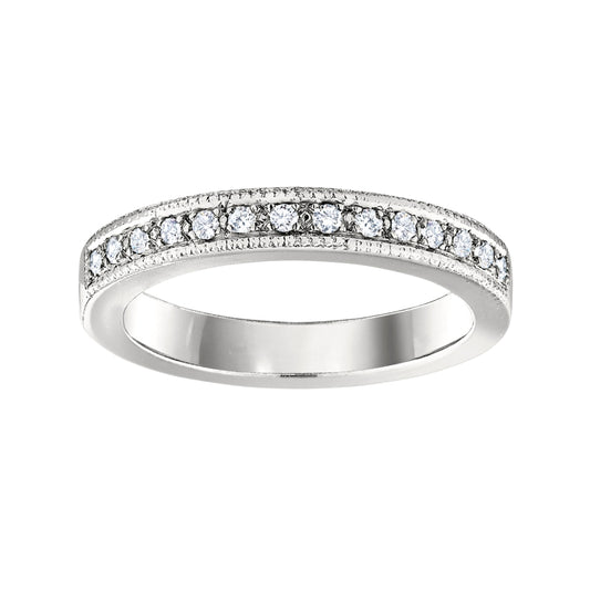 channel set diamond band, classic diamond bands, simple diamond bands