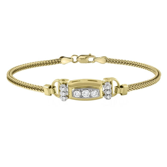 Jabel Vintage Diamond Bracelet, Add-A-Section Diamond Bracelet