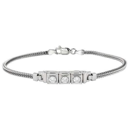 Jabel Diamond Bracelet, Diaond Add-A-Section Bracelet, Concept Jewelry, Simple Diamond Bracelet