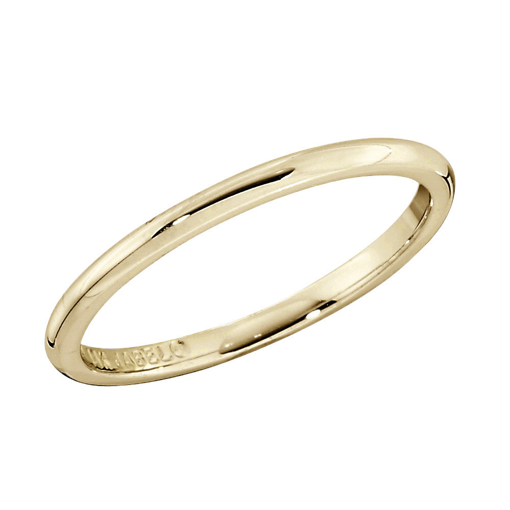 Manufacturer of 916 ladies plain gold ring | Jewelxy - 68044