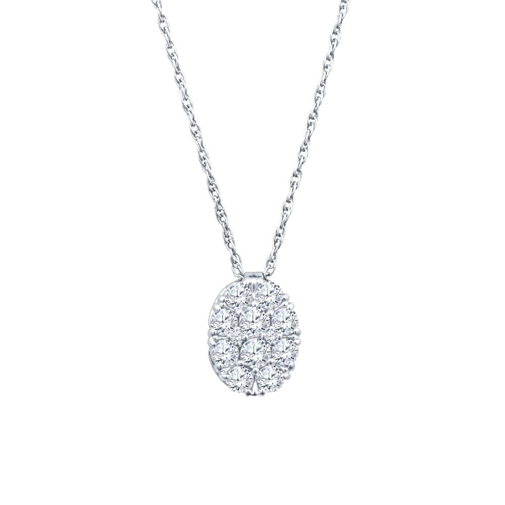 diamond cluster pendants, die struck jewelry, diamond gold pendants