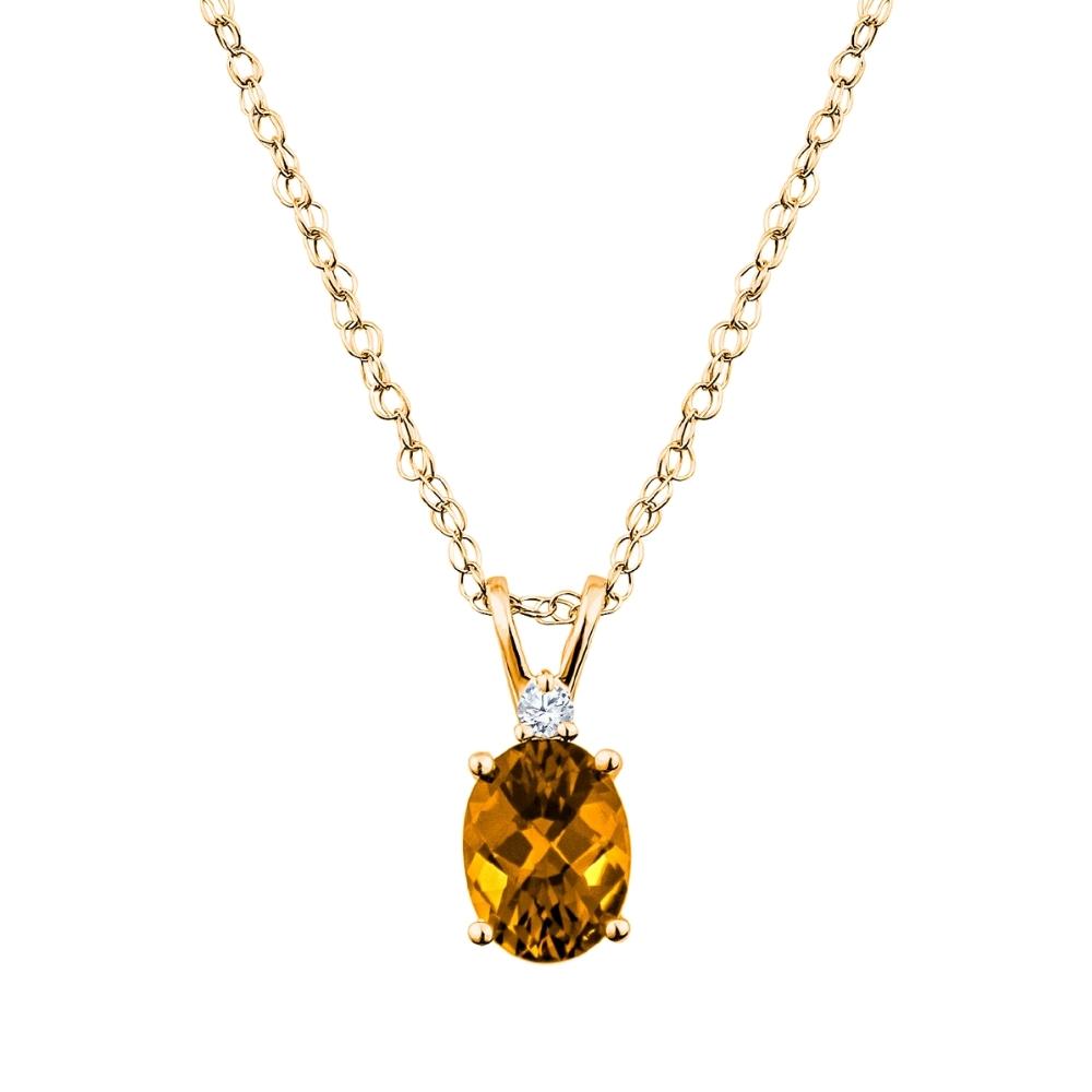 citrine pendant, citrine diamond pendant, citrine diamond gold pendant, simple gemstone pendants, fancy gemstone pendants