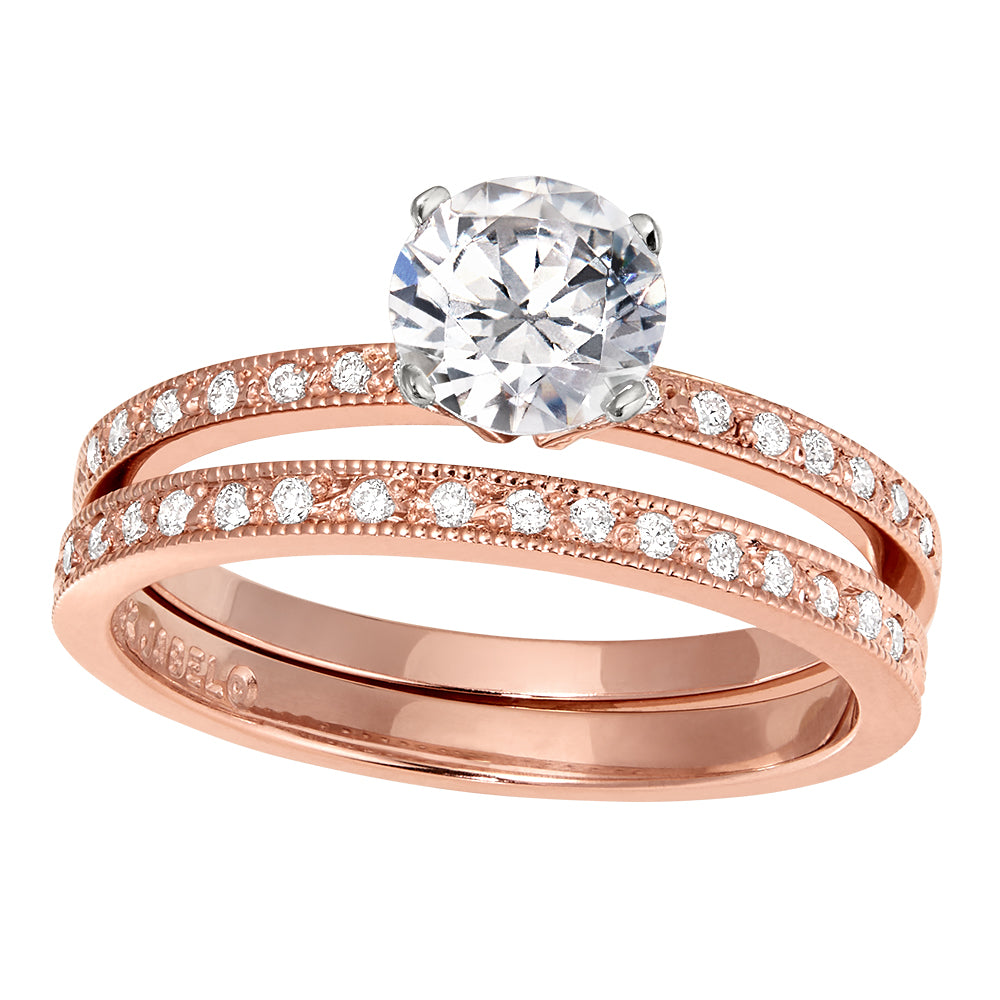 matching wedding bands with mountings