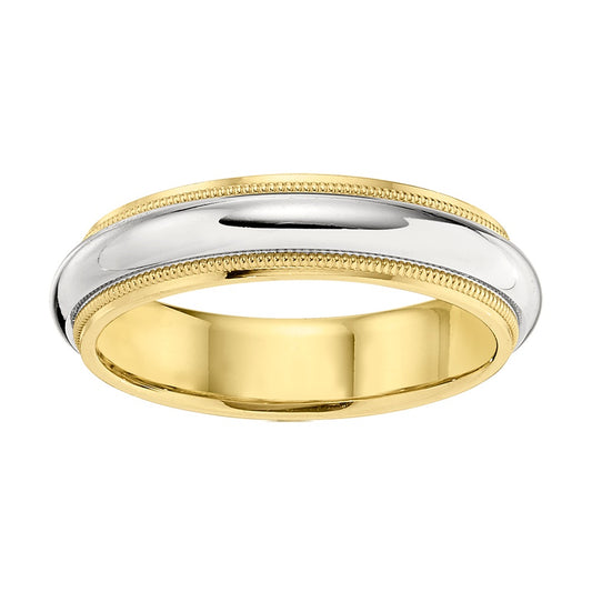 matching unisex wedding bands, two tone wedding bands, mixed metal wedding bands, gold straight bands, all gold wedding rings