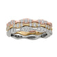 Stackable Diamond Bands, Stacking Diamond Rings, Scalloped Diamond Bands
