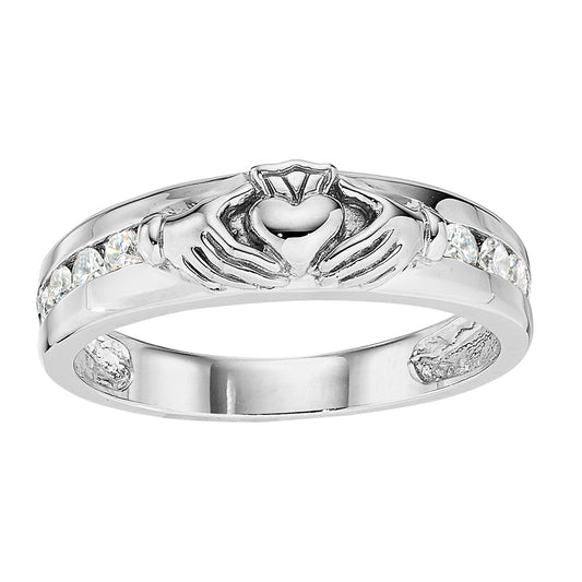 Claddagh Ring, Claddagh Wedding Bands, Celtic Wedding bands, Celtic Jewelry, claddagh diamond wedding bands, claddagh diamond wedding ring
