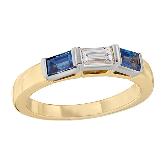 sapphire and diamond wedding band, sapphire and diamond wedding ring, gemstone wedding bands, gemstone wedding rings, sapphire baguette wedding band sapphire baguette wedding ring