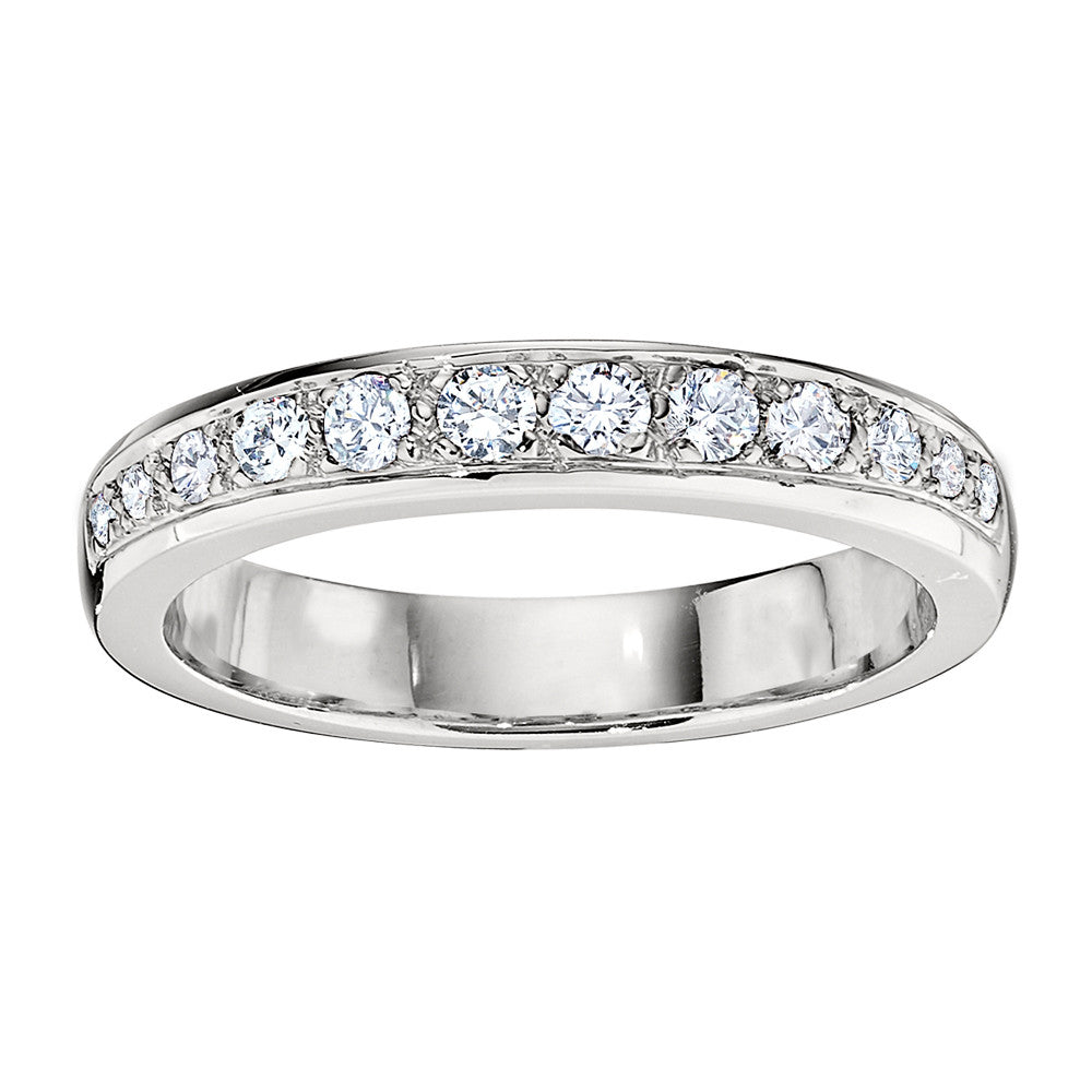 straight diamond bands, channel diamond bands, tapered diamond bands