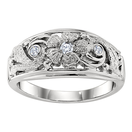 flower wedding rings, vintage wedding rings, wedding bands with flowers, flower wedding band