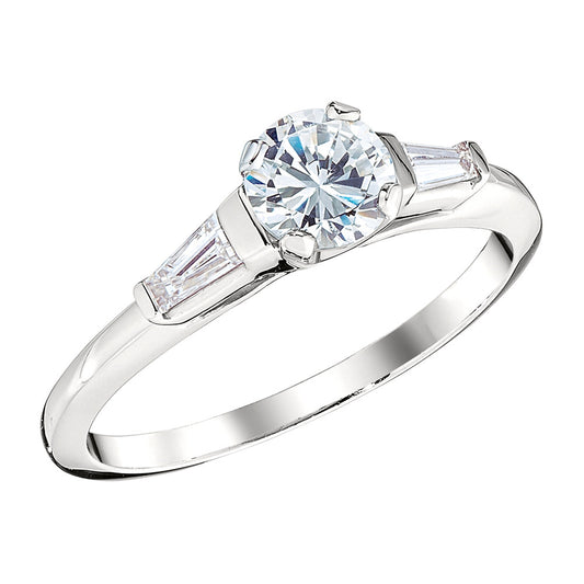 classic engagement rings, baguette engagement rings, tapered baguette engagement rings, three stone baguette engagement rings,