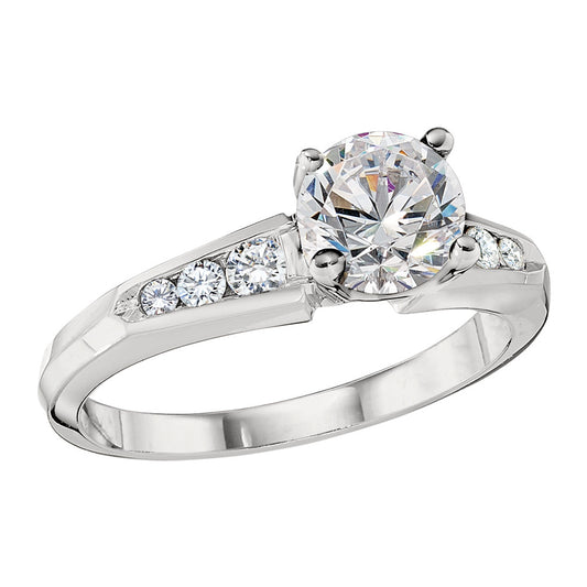 knife edge engagement rings, channel engagement rings, classic engagement rings, traditional engagement rings