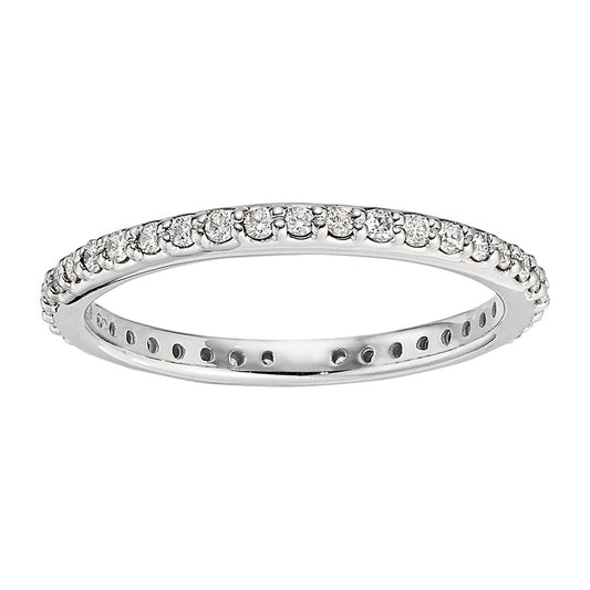 Diamond Eternity Bands, stackable diamond bands